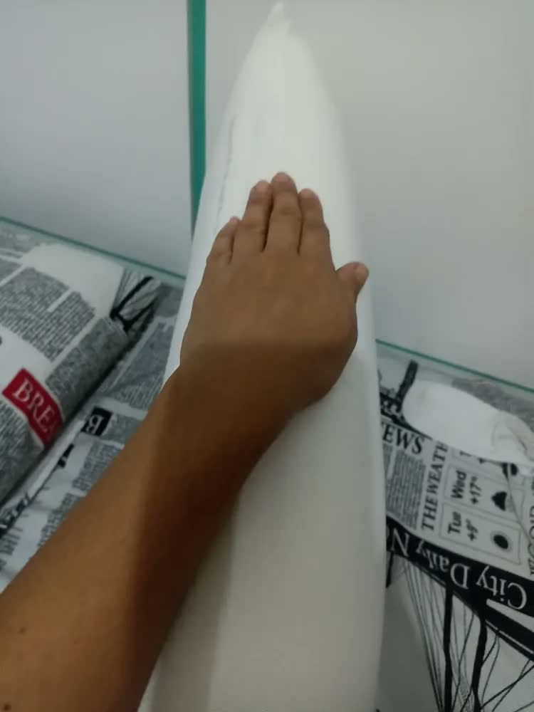 foto de Travesseiro Viscoelástico Hug Nasa Alto 17cm Antiácaros Memória