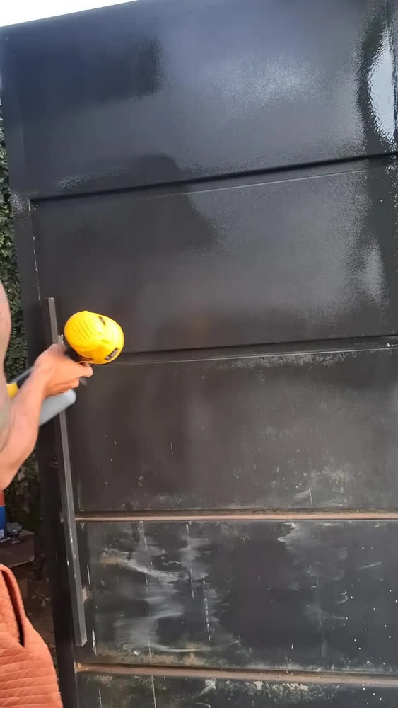foto de Pistola De Pintura 400w Profissional Elétrica Pulverizadora 800ml Regulações De Spray Prevenção De Refluxo Para Projetos De Renovação Doméstica Colpaq