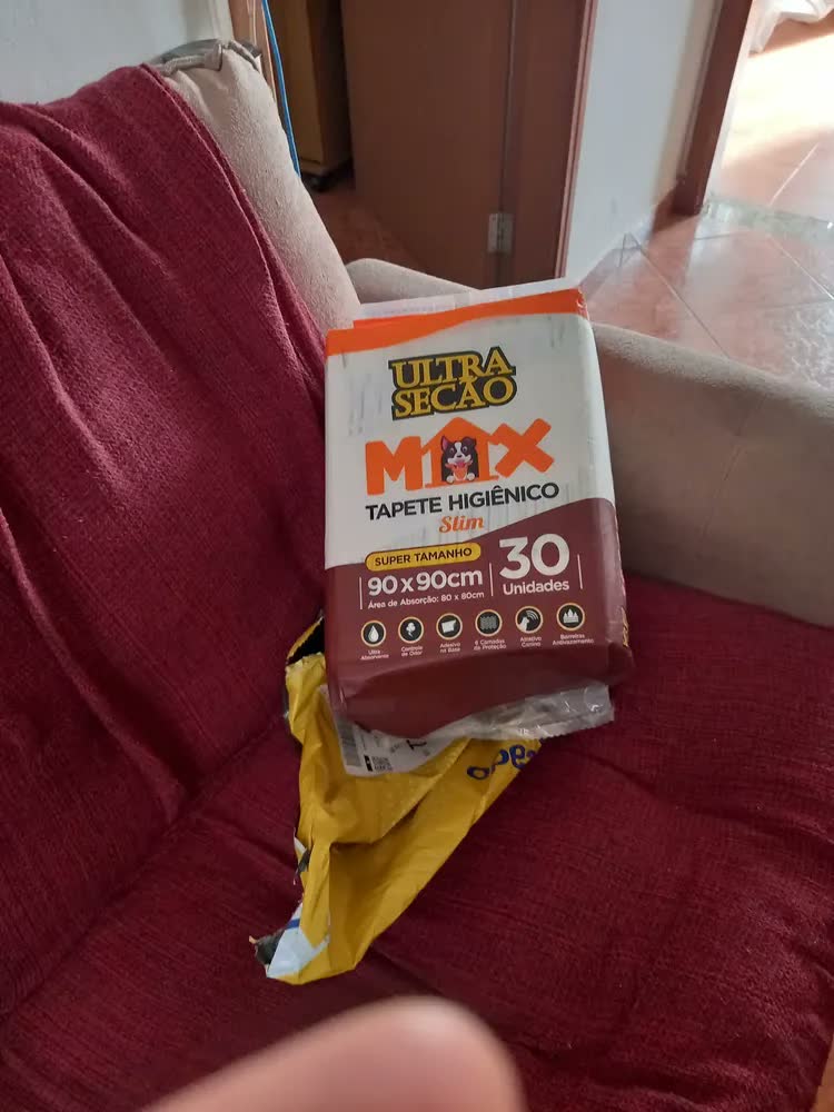 foto de Tapete Higiênico Ultra Secão Max 90x90 Great Pets 30und