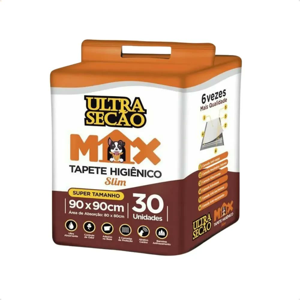 foto de Tapete Higiênico Ultra Secão Max 90x90 Great Pets 30und
