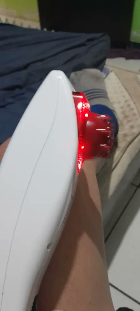 Massageador Manual Infravermelho Vibratório Percussão 127v