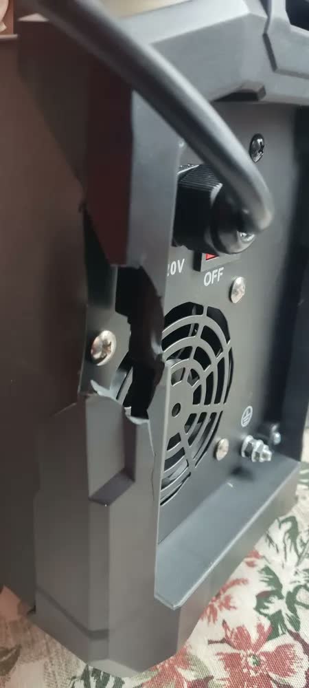 foto de Máquina Solda Mig Tig Arco 250a Sem Gás + Rolo De Arame Flux Cinza 220v