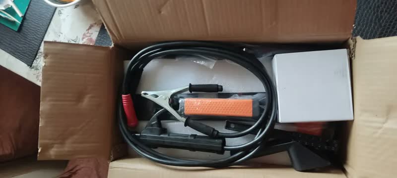 foto de Máquina Solda Mig Tig Arco 250a Sem Gás + Rolo De Arame Flux Cinza 220v