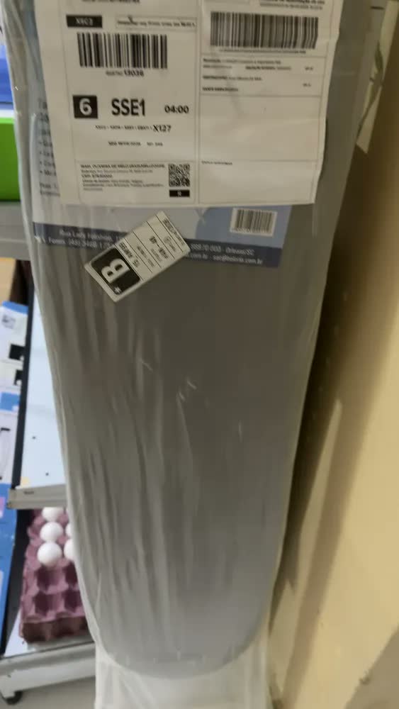 foto de Tabua De Passar Roupa Reforçada Com Suporte P/ Ferro 90x25cm Lisa Cinza