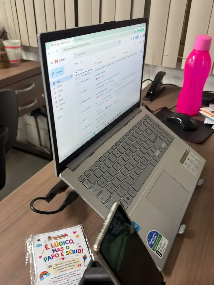 foto de Suporte Retrátil De Alumínio Para Notebook 1017 Pqsn-1017