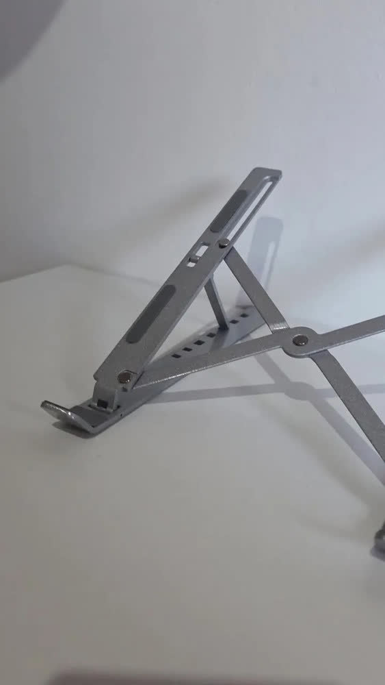 foto de Suporte Retrátil De Alumínio Para Notebook 1017 Pqsn-1017