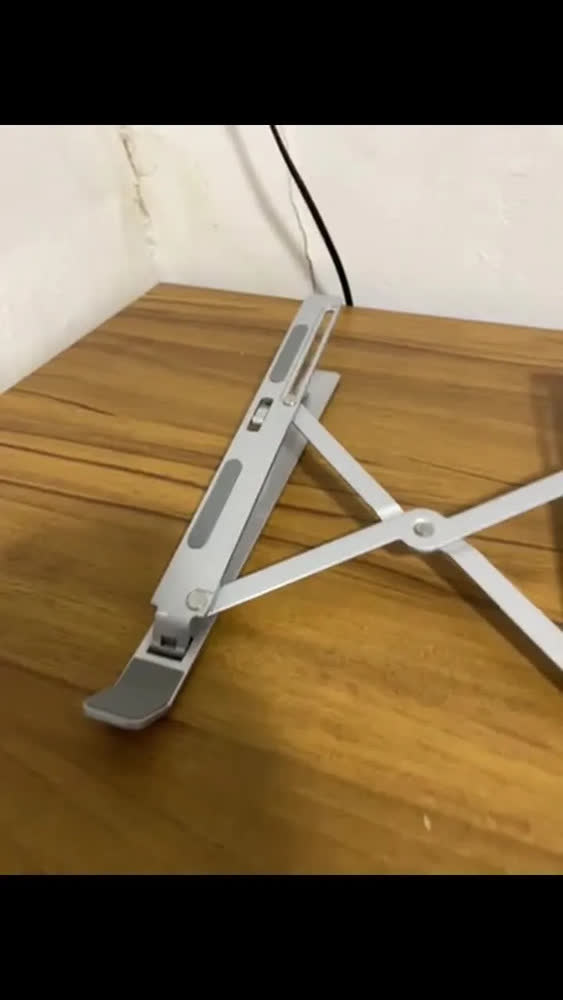 foto de Suporte Retrátil De Alumínio Para Notebook 1017 Pqsn-1017