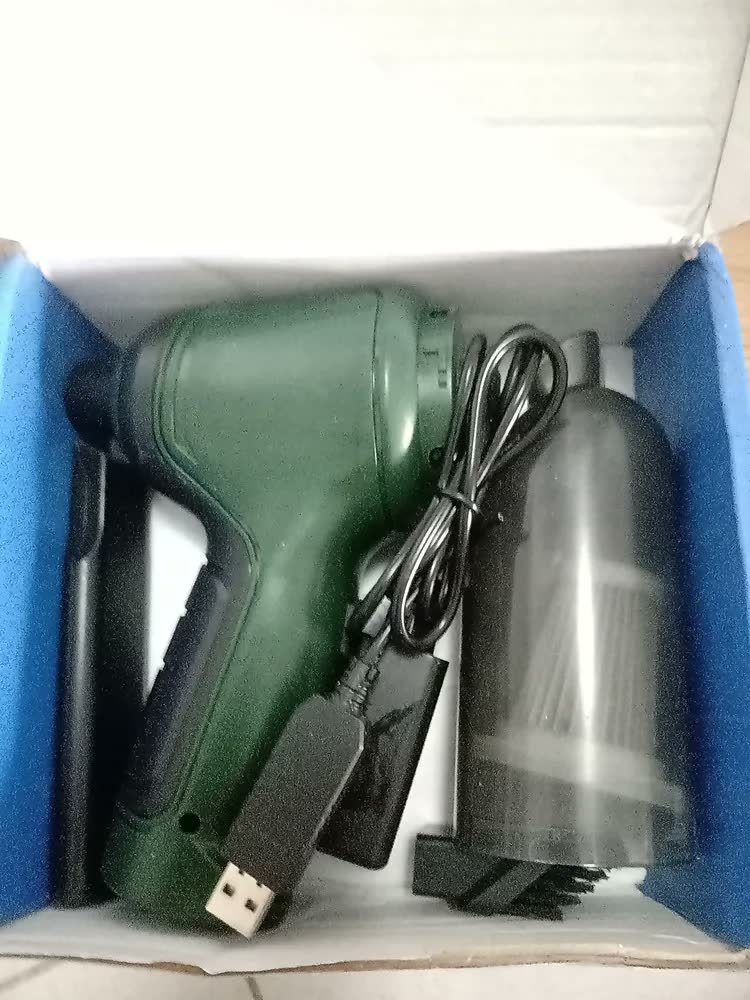 foto de Aspirador de Pó Portátil Sem Fio 3 em 1 para Carro e Escritório USB Hivi