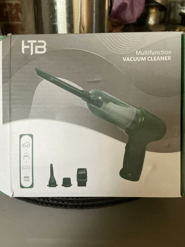 foto de Aspirador de Pó Portátil Sem Fio 3 em 1 para Carro e Escritório USB Hivi