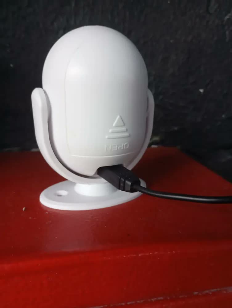foto de Sensor de Presença Newdragon Sem Fio Com Alarme Sonoro Para Residência e Comércio
