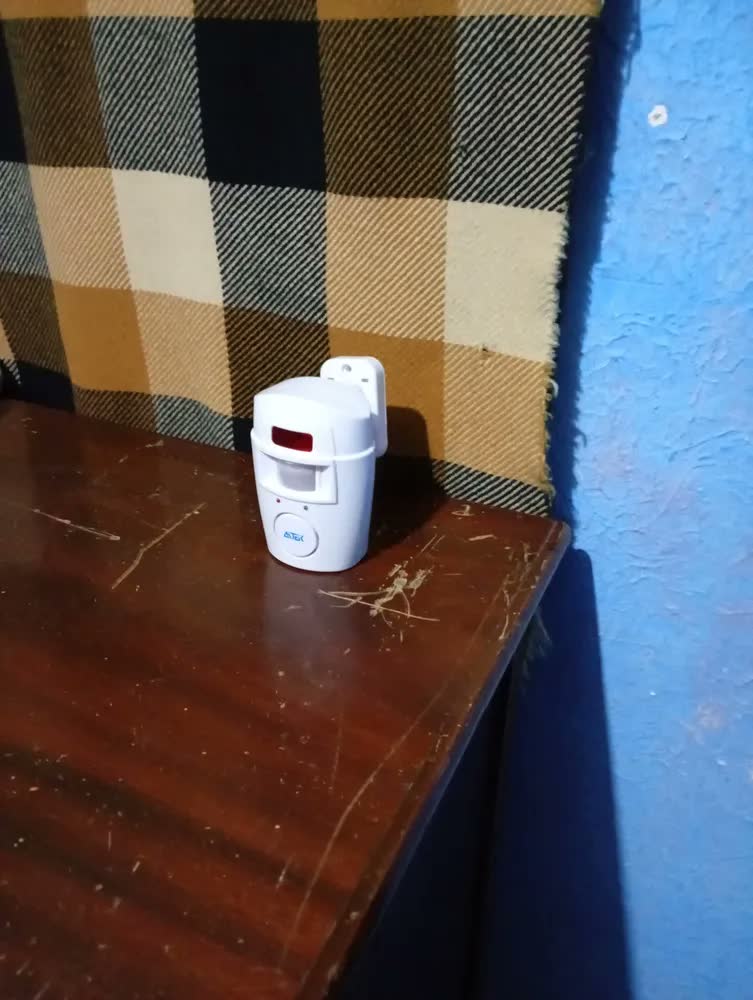 foto de Sensor de Presença Infravermelho Sem Fio Newdragon com Sirene e 2 Controles Remoto