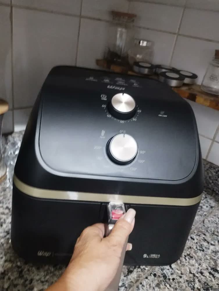 foto de Fritadeira Elétrica 9l Wap Air Fryer Mega