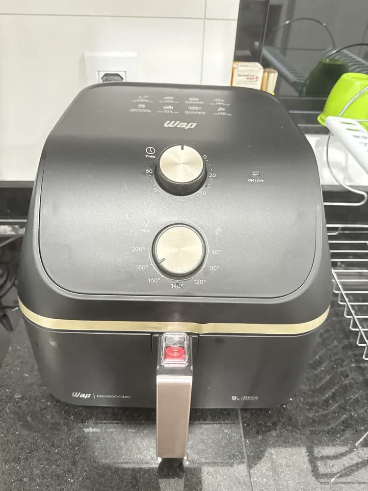 foto de Fritadeira Elétrica Wap Air Fryer Mega 9l