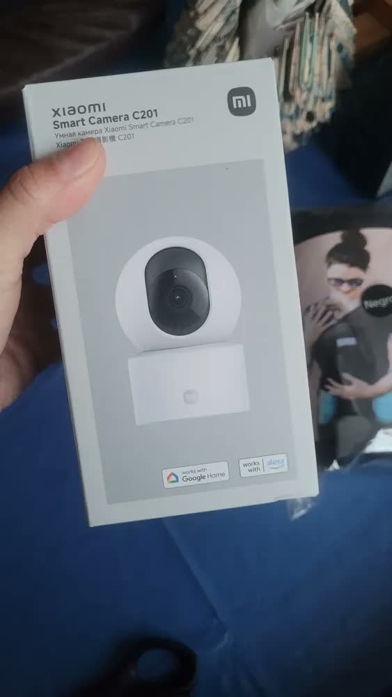 foto de Câmera de segurança Xiaomi Smart Camera C201 branca branca