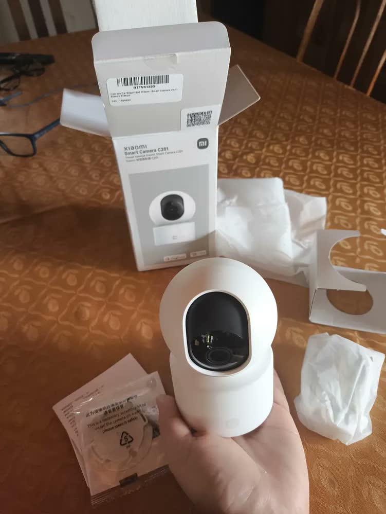 foto de Câmera de segurança Xiaomi Smart Camera C201 branca branca