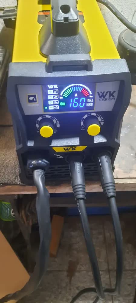 foto de Máquina De Solda 160A Multiprocesso MIG Sem Gás MMA TIG Lift Bivolt Automática IGBT