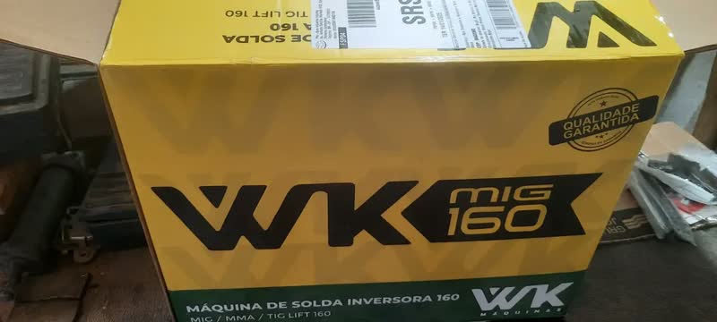 foto de Máquina De Solda 160A Multiprocesso MIG Sem Gás MMA TIG Lift Bivolt Automática IGBT