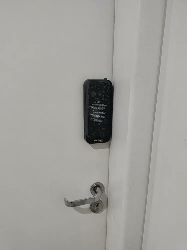 foto de Fechadura Digital De Sobrepor Fd 1000 D Preta Intelbras