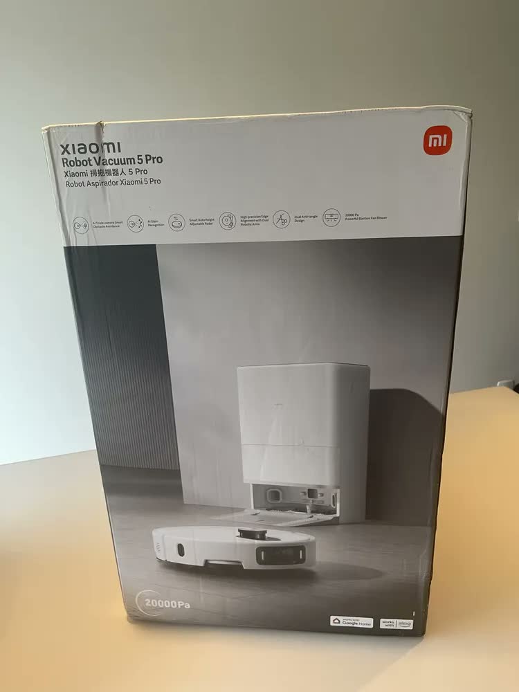 foto de Aspirador Inteligente Xiaomi Robot Vacuum 5 Pro Ov21gl 110v Branco