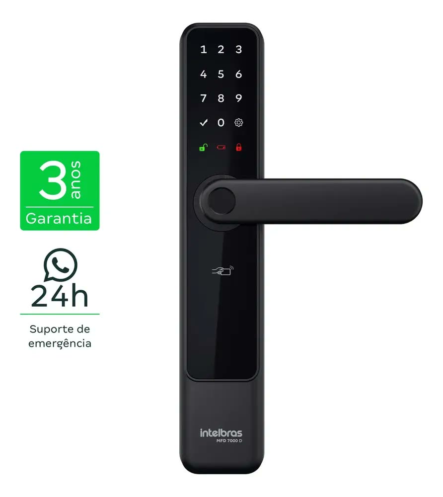 foto de Fechadura Inteligente De Embutir MFD 7000 D Intelbras