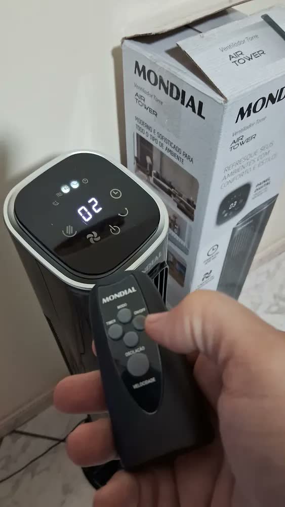 foto de Ventilador De Torre Air Tower Mondial 45W VTR-01-B