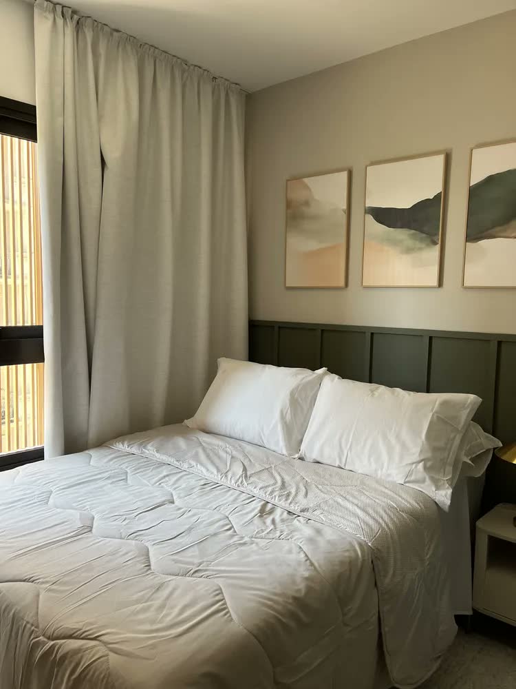 foto de Edredom Altenburg Verano Casal Diseño Lisa Color Verde De 2.1m X 2.4m
