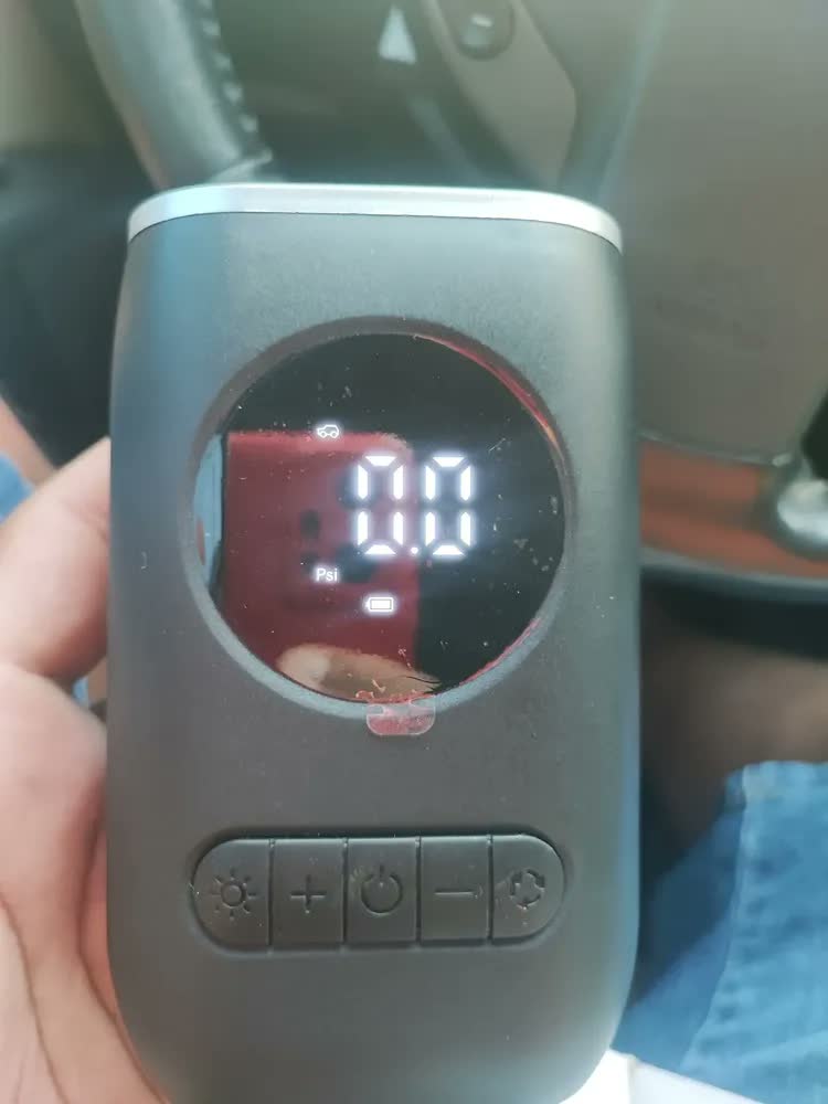 foto de Compressor De Ar Leves Air Pump Auxiliar De Partida Veículos E Powerbank Compacto 18000 Rpm Para Pneus De Portátil