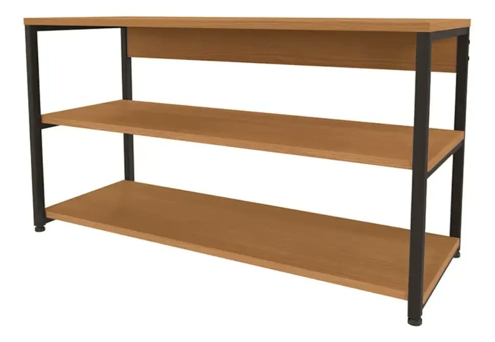 Sapateira Kappesberg Crome Industrial Canela/Preto Fosco LI020