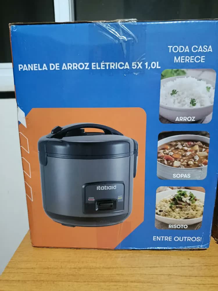 foto de Panela de Arroz Elétrica Itatiaia de 1 L para 5 Xícaras