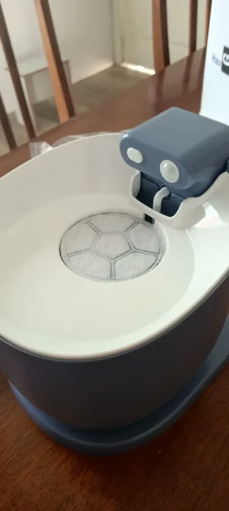 foto de Bebedouro Inteligente Automático Azul Sensor 2,5l Para Gatos Azul