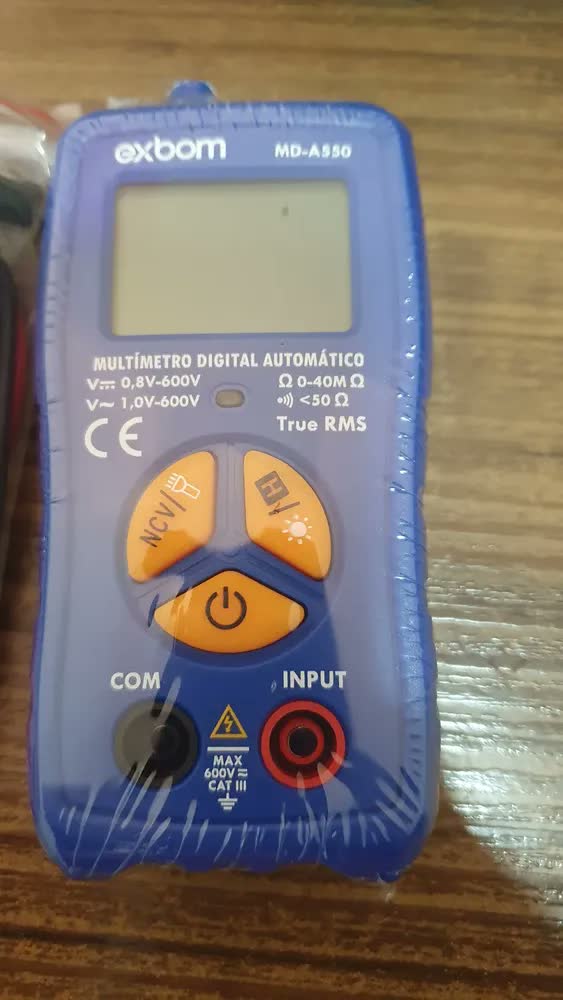 foto de Multímetro Digital Automático MD-A550 Exbom