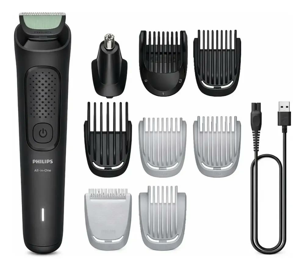 Aparador De Pelos Philips Multigroom 9 Em 1 Mg3927/15 Bivolt