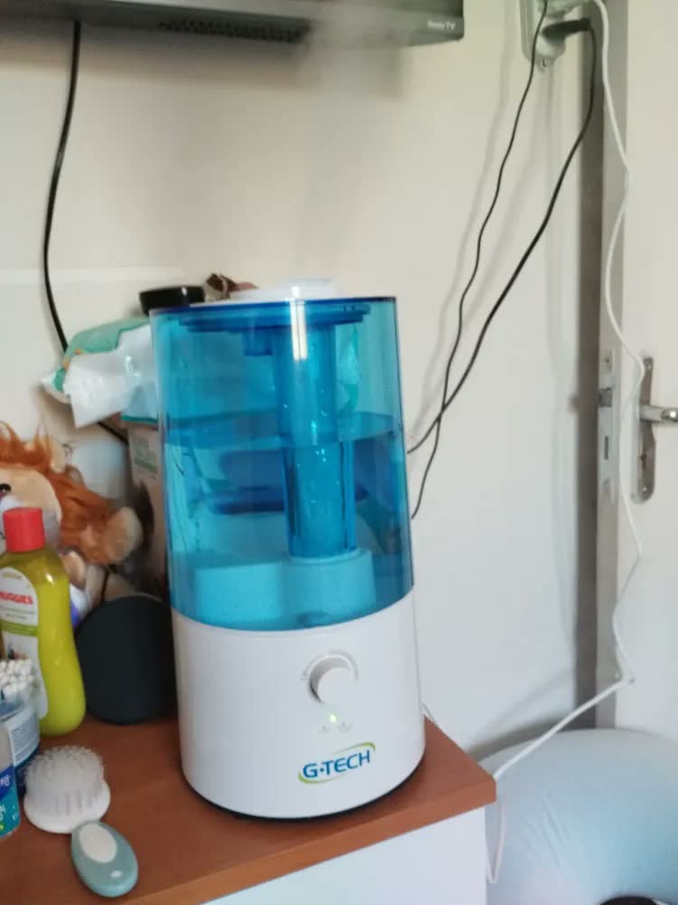 foto de Umidificador Ultrassônico G-tech Allergy Free Hm Bivolt Cor Branco