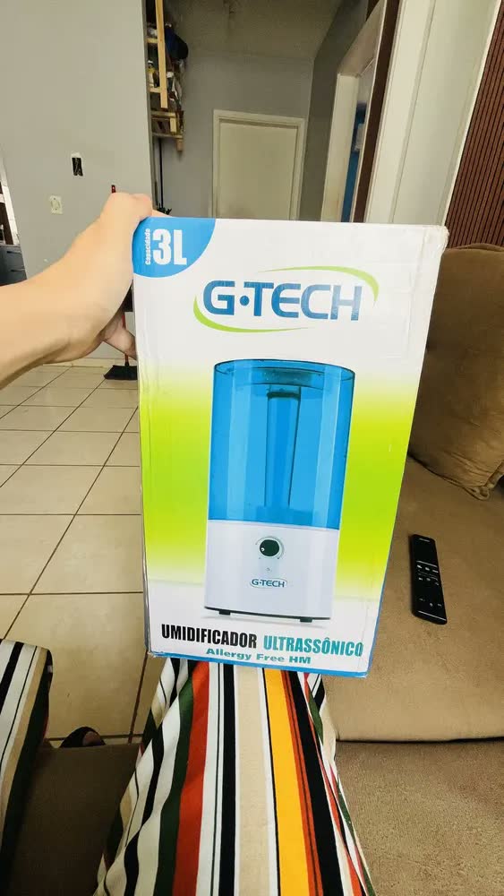 foto de Umidificador Ultrassônico G-tech Allergy Free Hm Bivolt Cor Branco