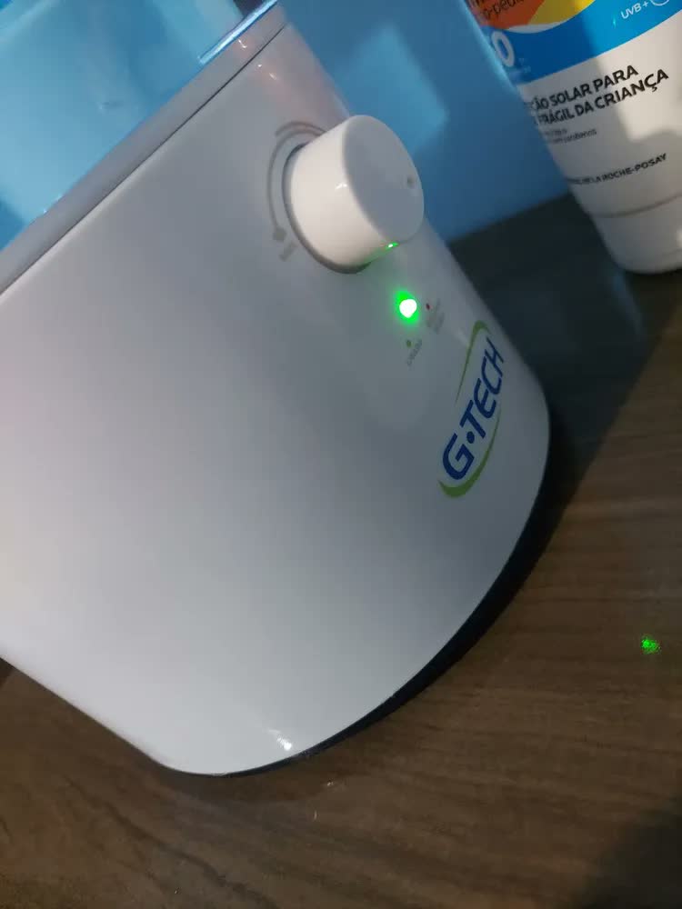 foto de Umidificador Ultrassônico G-tech Allergy Free Hm Bivolt Cor Branco