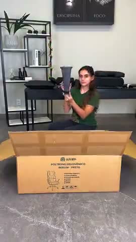 vídeo do produto