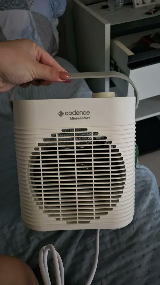foto de Aquecedor Elétrico Aqc440 Miniconfort Branco Cadence Branco