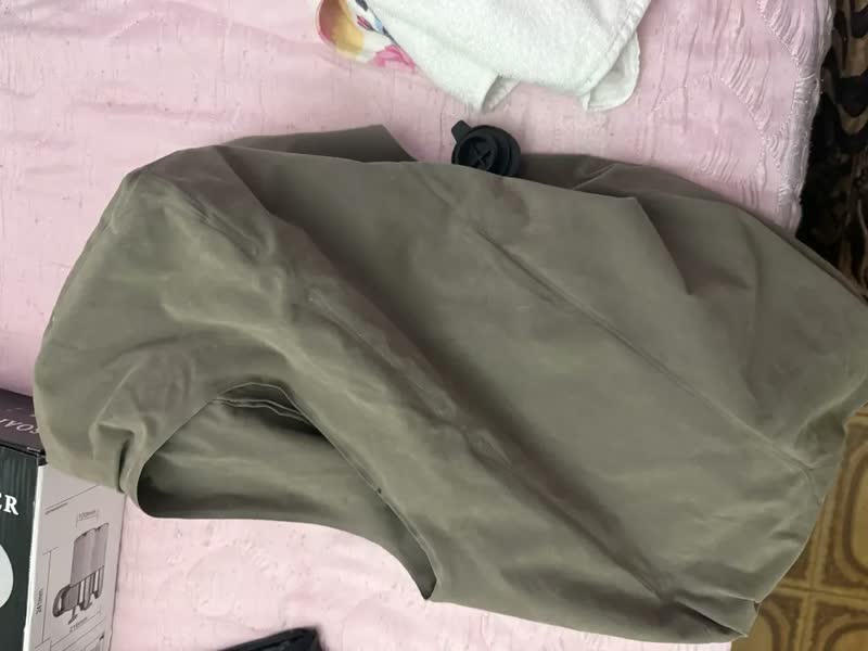 foto de Travesseiro De Pescoço Cervical Inflável Viagem Avião Trem