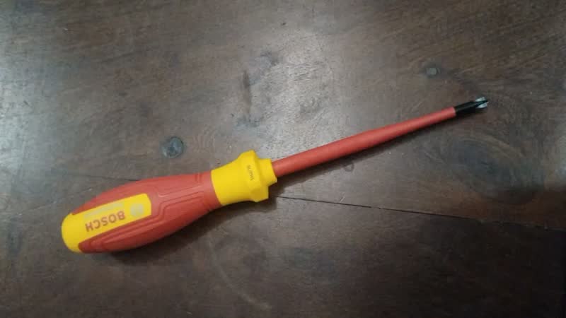 foto de Chave de fenda isolada Bosch Vde SL/ph1 100mm