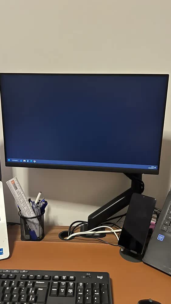 foto de Suporte De Mesa Para Monitor Tv 13 A 32 ARGX Suportes Preto