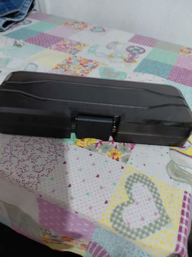 foto de Parafusadeira Elétrica Portátil 46 em 1, para Reparo de Celular e Notebook com Bateria Recarregável