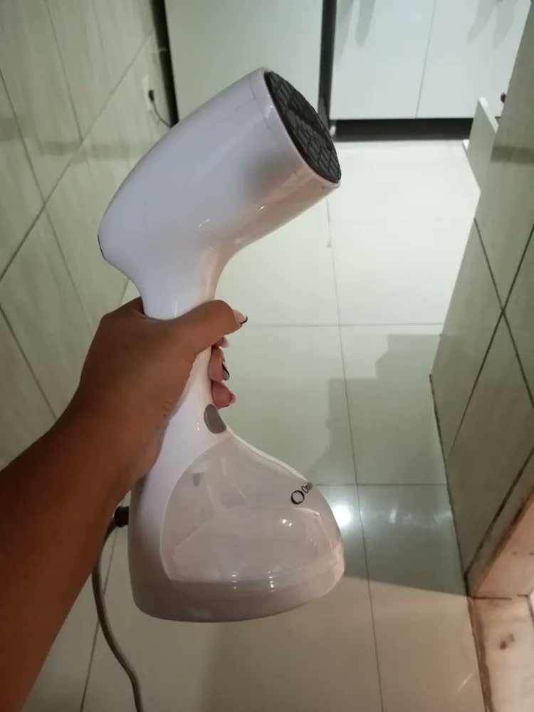 foto de Passadeira A Vapor Portátil Painel Cerâmico 1500w 220v Preto