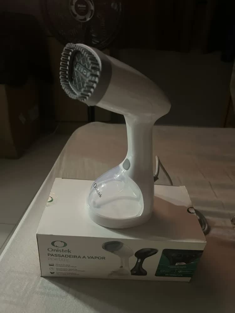 foto de Passadeira A Vapor Portátil Painel Cerâmico 1500w 220v Preto