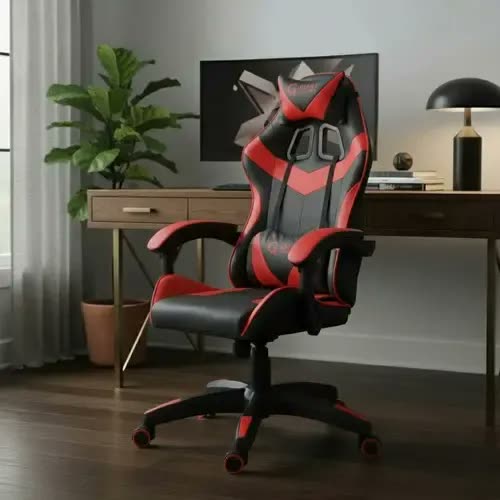 foto de Cadeira de Escritório Gamer Giant Innovation Ergonômica com Apoio de Braços Ajustável