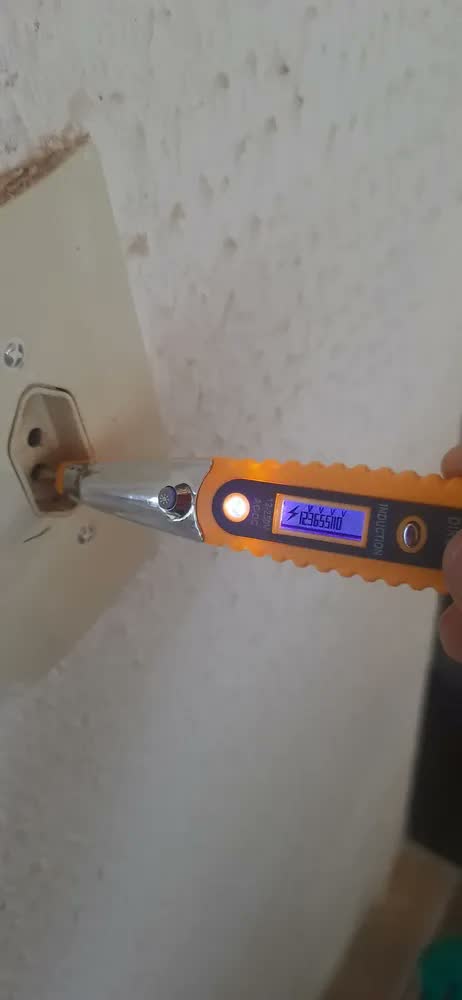 foto de Kit Elétrica Chave Fenda Teste Digital + Caneta Detectora Tensão