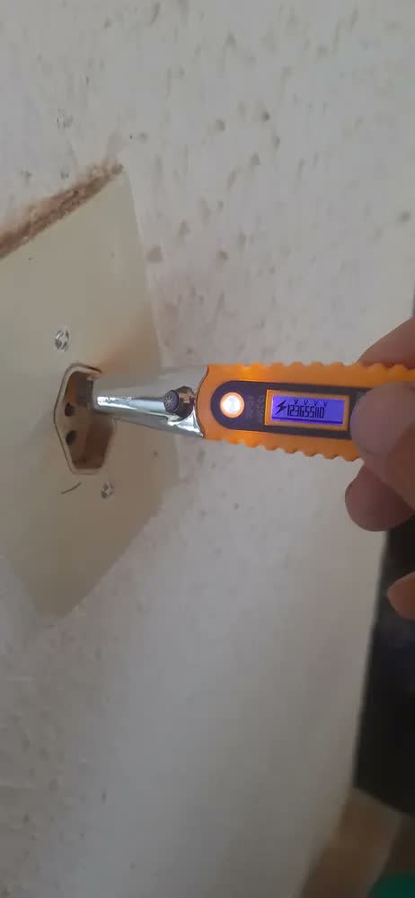 foto de Kit Elétrica Chave Fenda Teste Digital + Caneta Detectora Tensão
