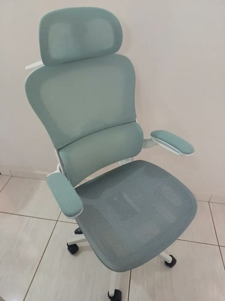 foto de Cadeira de Escritório Pluggei Select Prime Ergonômica com Apoio Lombar Ajustável e Cabide