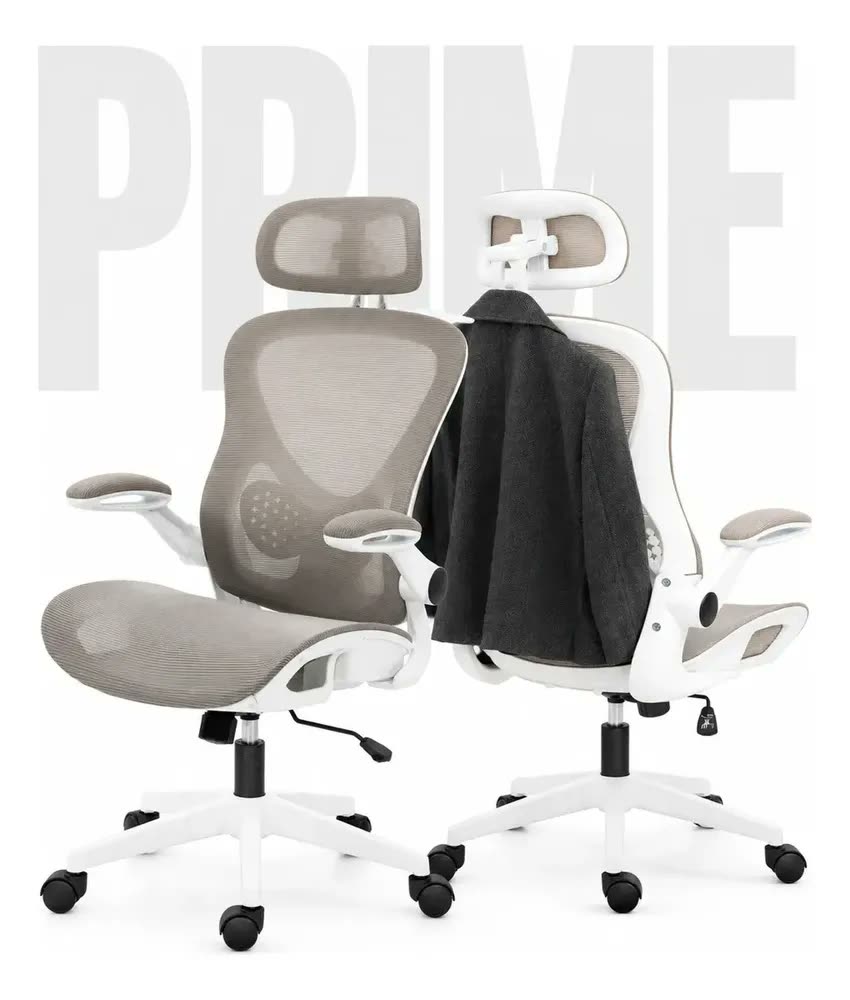 Cadeira de Escritório Pluggei Select Prime Ergonômica com Apoio Lombar Ajustável e Cabide