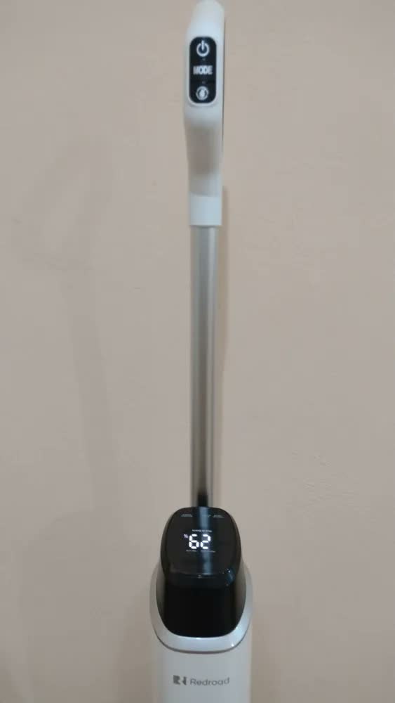 foto de Aspirador De Pó Vertical e Sem Fio Redroad W15 Seco Úmido Aspirador Vertical Passapano 200W 910ml Branco