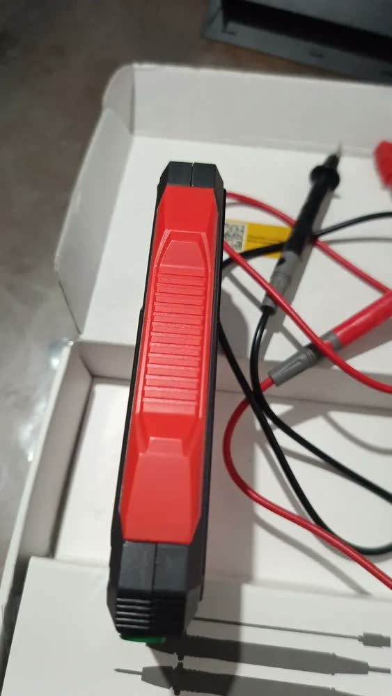 foto de Multímetro Digital Gold Care Com Tela LCD, USB Recarregável e Medidor de Capacitância